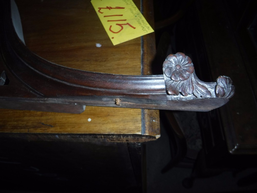 Early 20th century inlaid mahogany breakfront bookcase View XII