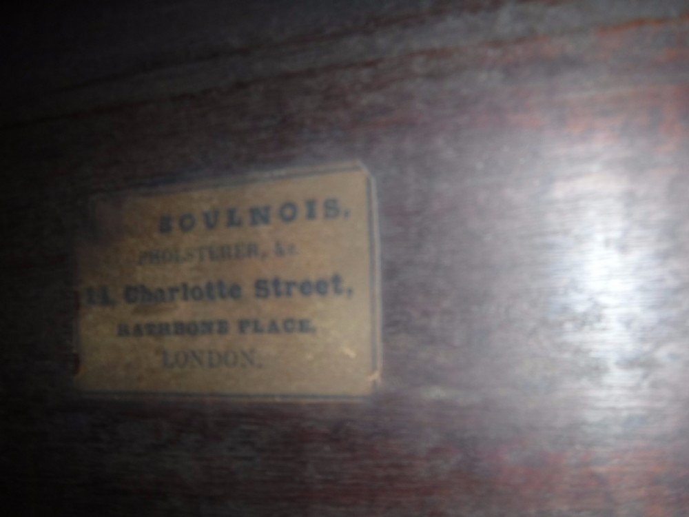 Good Regency rosewood breakfront bookcase cabinet View VIII
