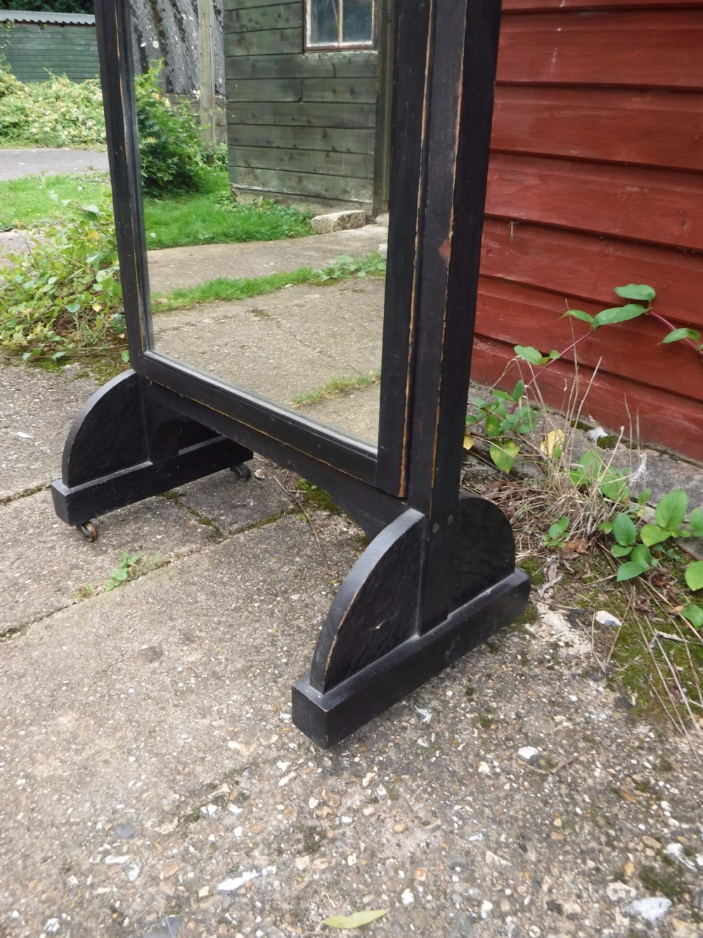 Cheval dressing mirror in the style of E.W.Godwin View II
