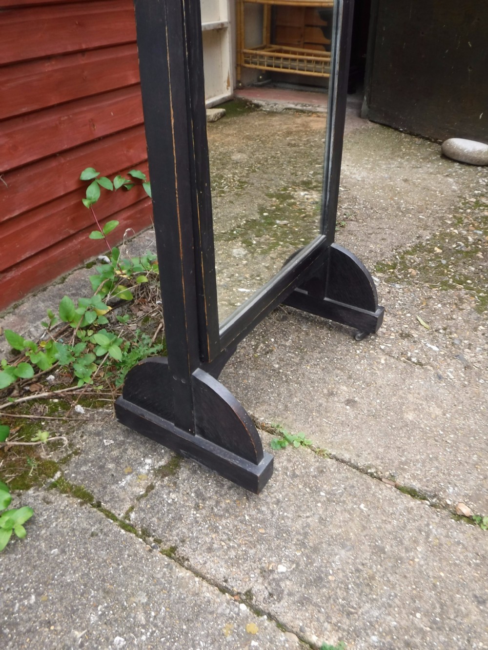 Cheval dressing mirror in the style of E.W.Godwin View III