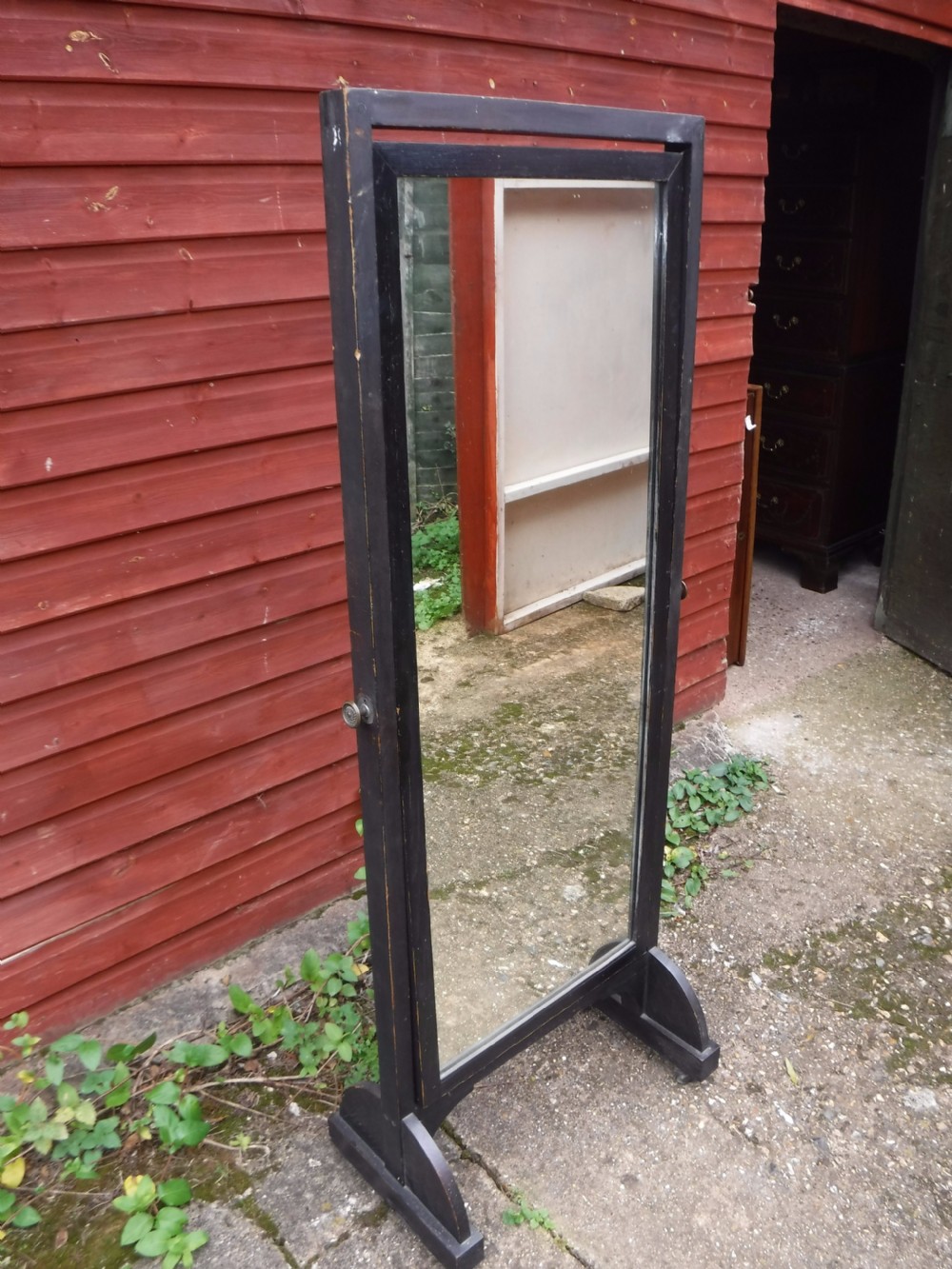 Cheval dressing mirror in the style of E.W.Godwin View IV