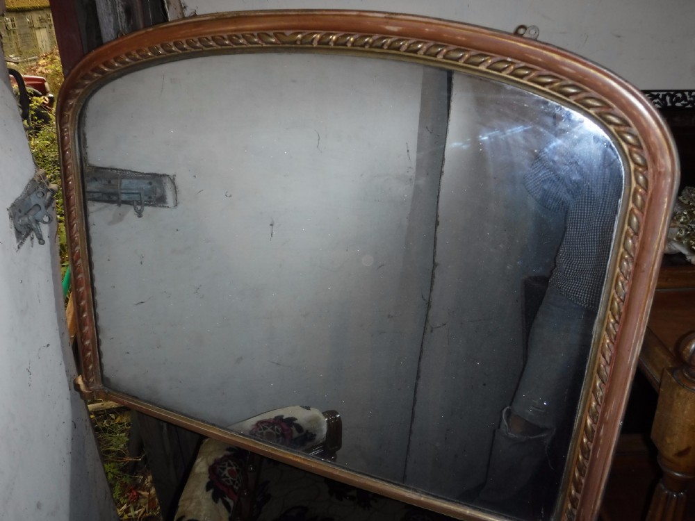 Victorian overmantel mirror View III