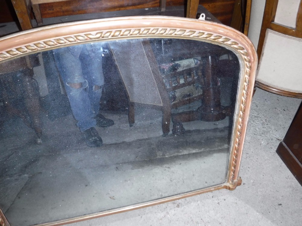 Victorian overmantel mirror View V
