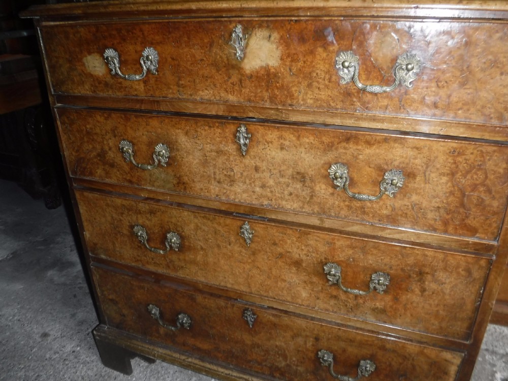  18th century chest of 4 long drawers View IX