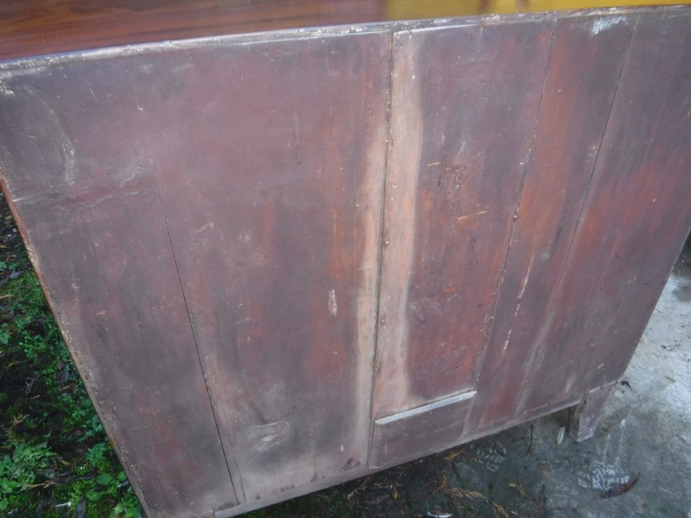 19th century mahogany bow front chest of drawers View VIII