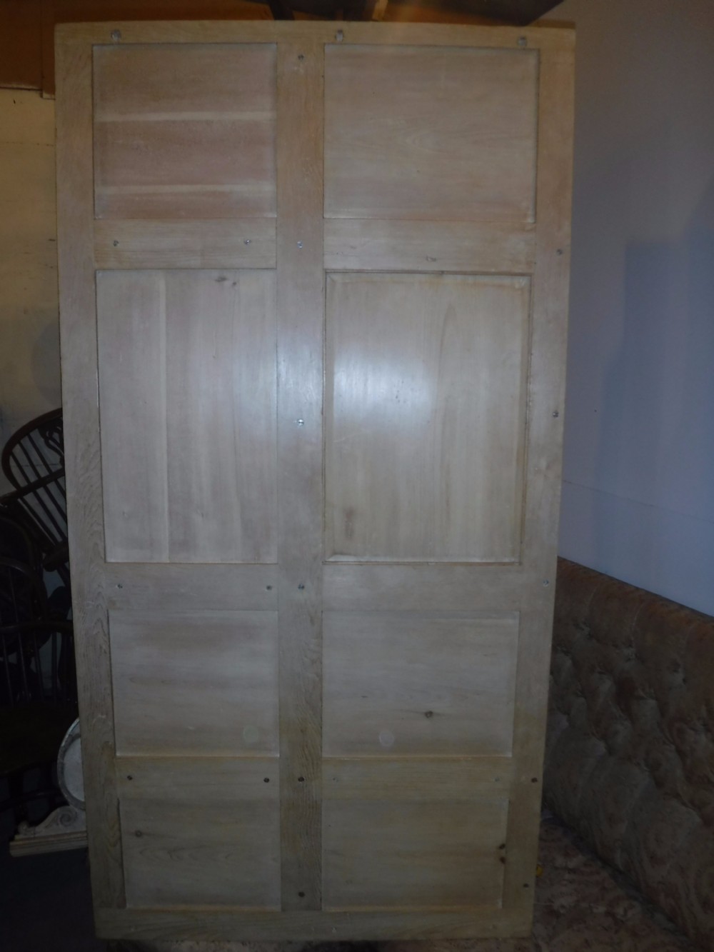 Impressive panelled pine corner seat[Games room] View III