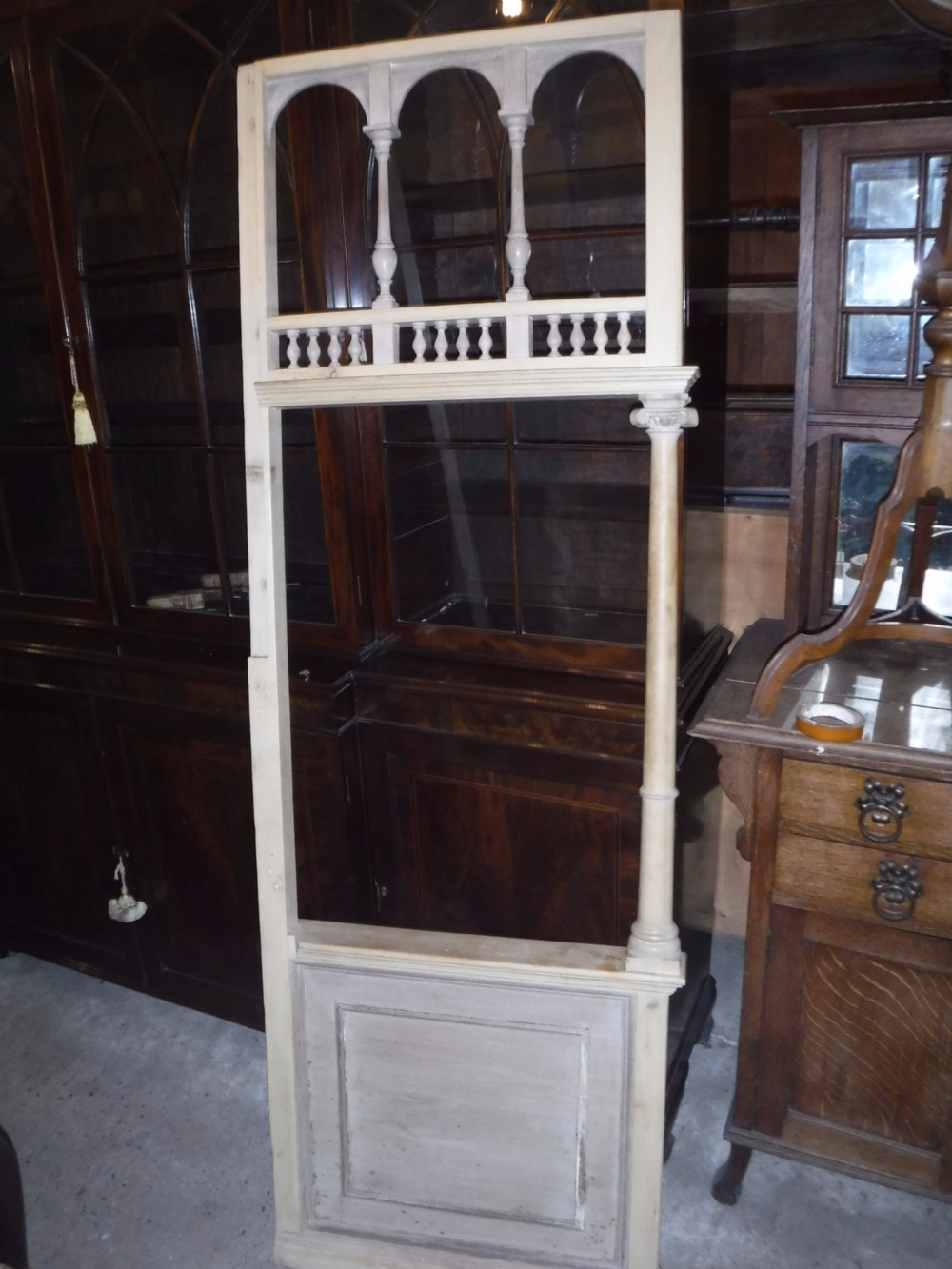 Impressive panelled pine corner seat[Games room] View IV