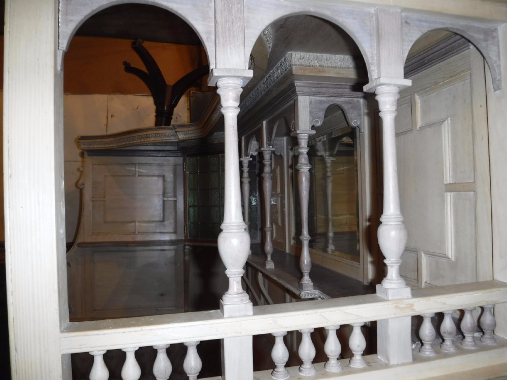 Impressive panelled pine corner seat[Games room] View VII