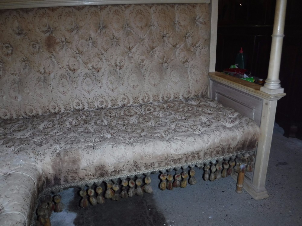 Impressive panelled pine corner seat[Games room] View X