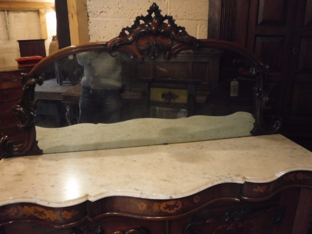 Good quality inlaid rosewood side cabinet View IV