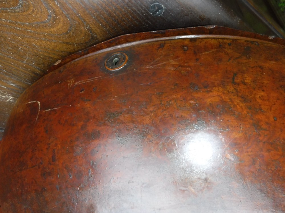Mid 19th century walnut teapoy View VI