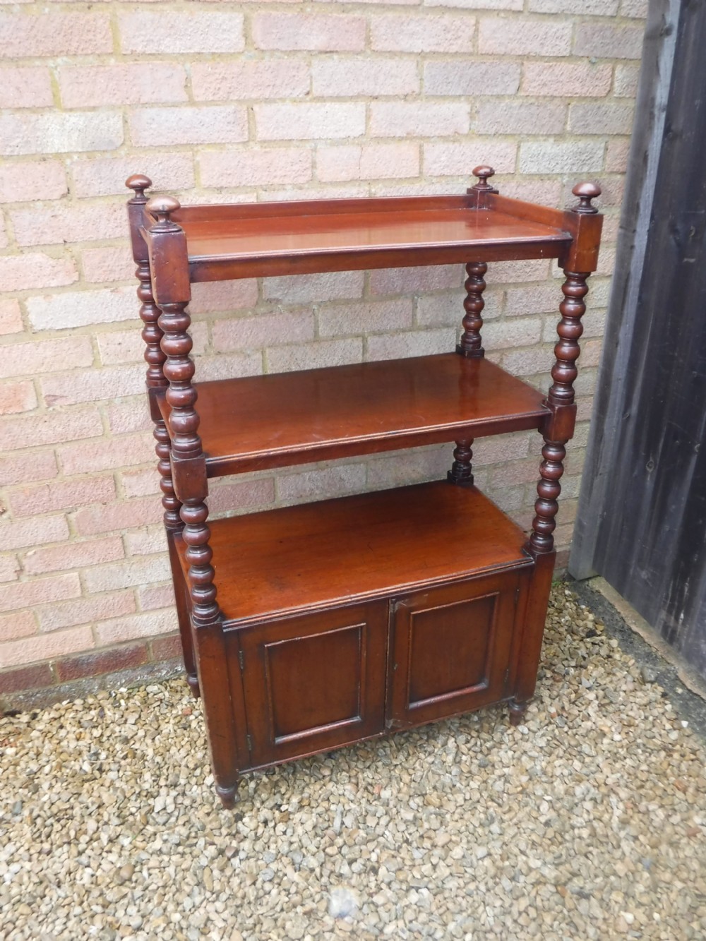 Small and useful Victorian 3 tier side buffet View II