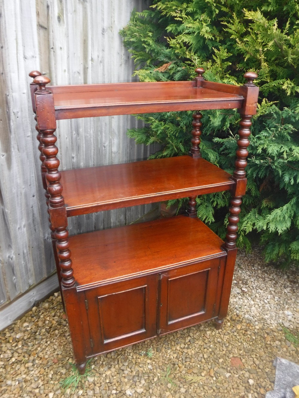 Small and useful Victorian 3 tier side buffet View IV