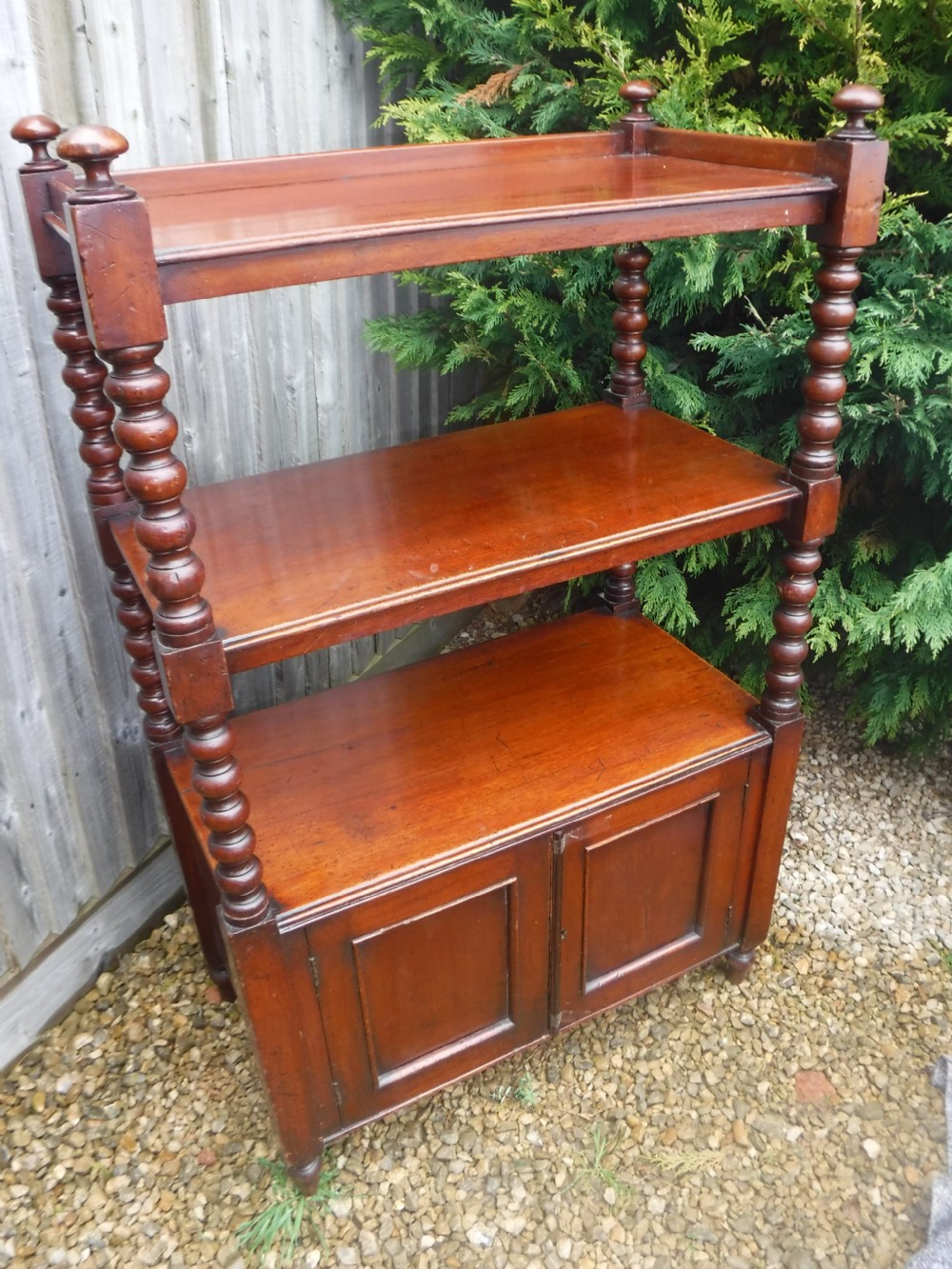 Small and useful Victorian 3 tier side buffet View V