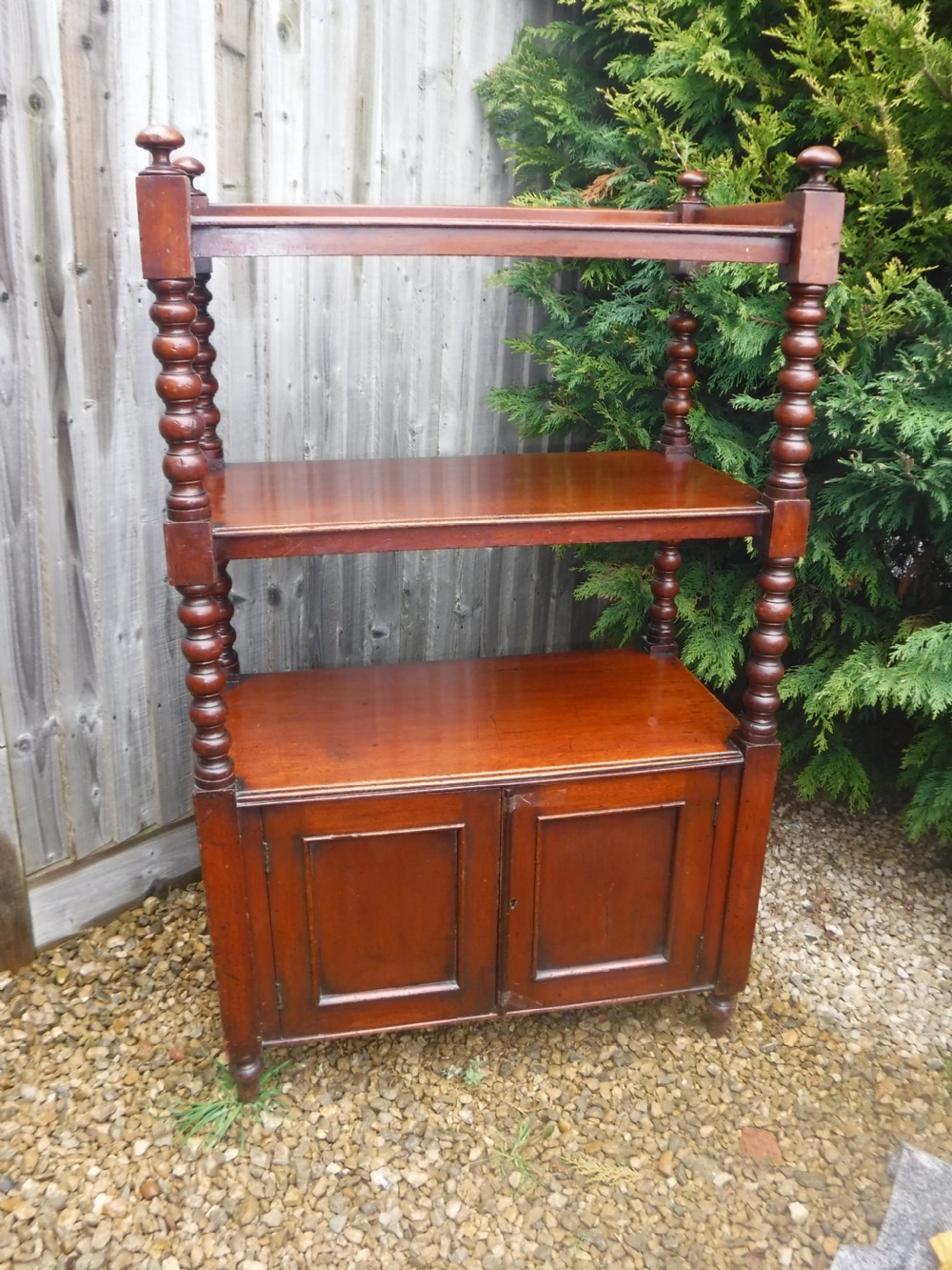 Small and useful Victorian 3 tier side buffet View VI