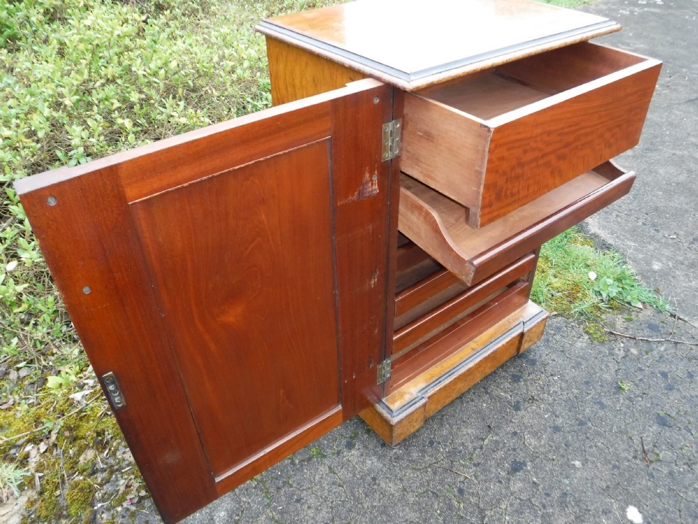 19th century golden oak  fitted side cabinet View VI