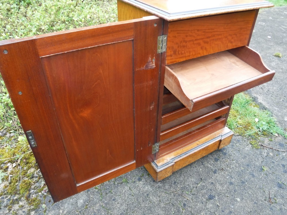 19th century golden oak  fitted side cabinet View VII