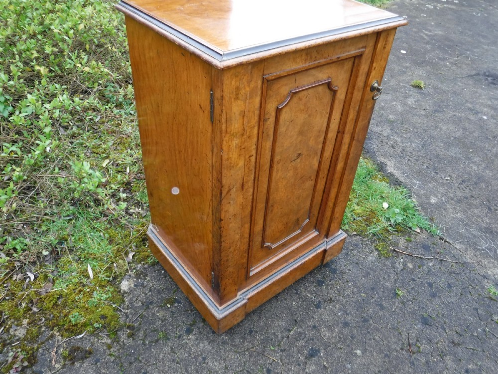 19th century golden oak  fitted side cabinet View VIII