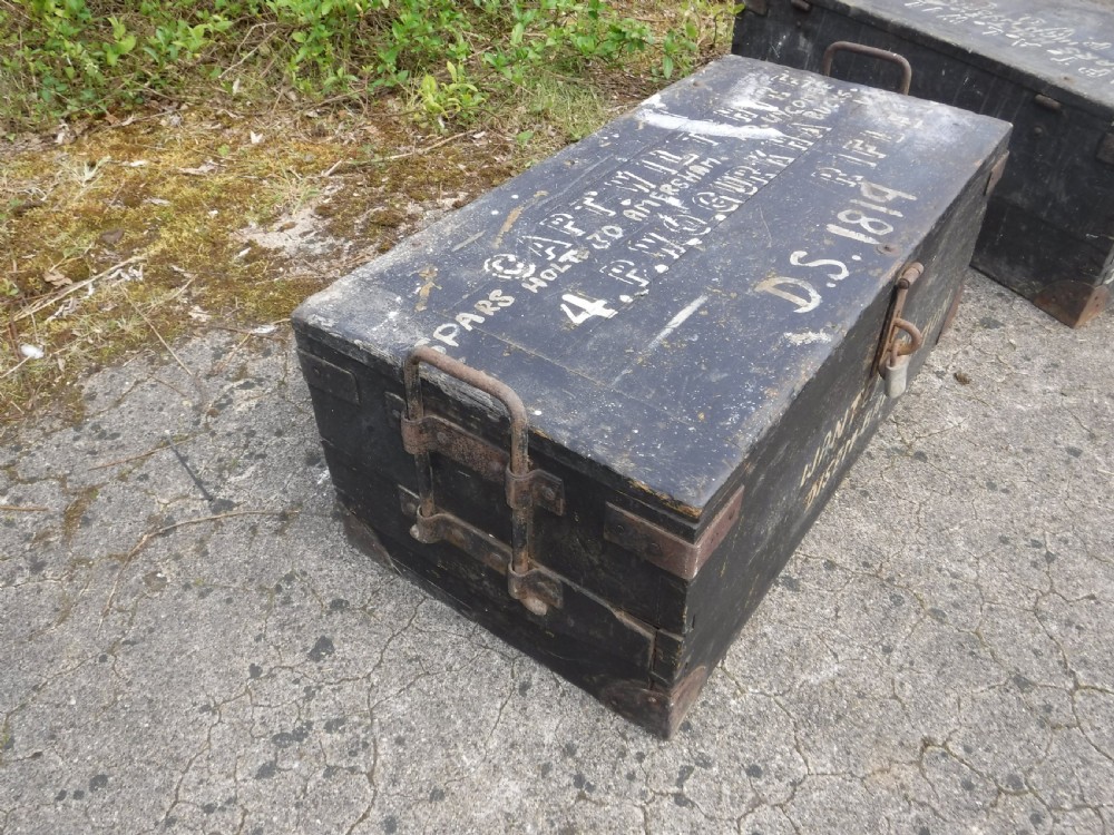 Pair of travelling military chest [Gurkha rifles] View VII