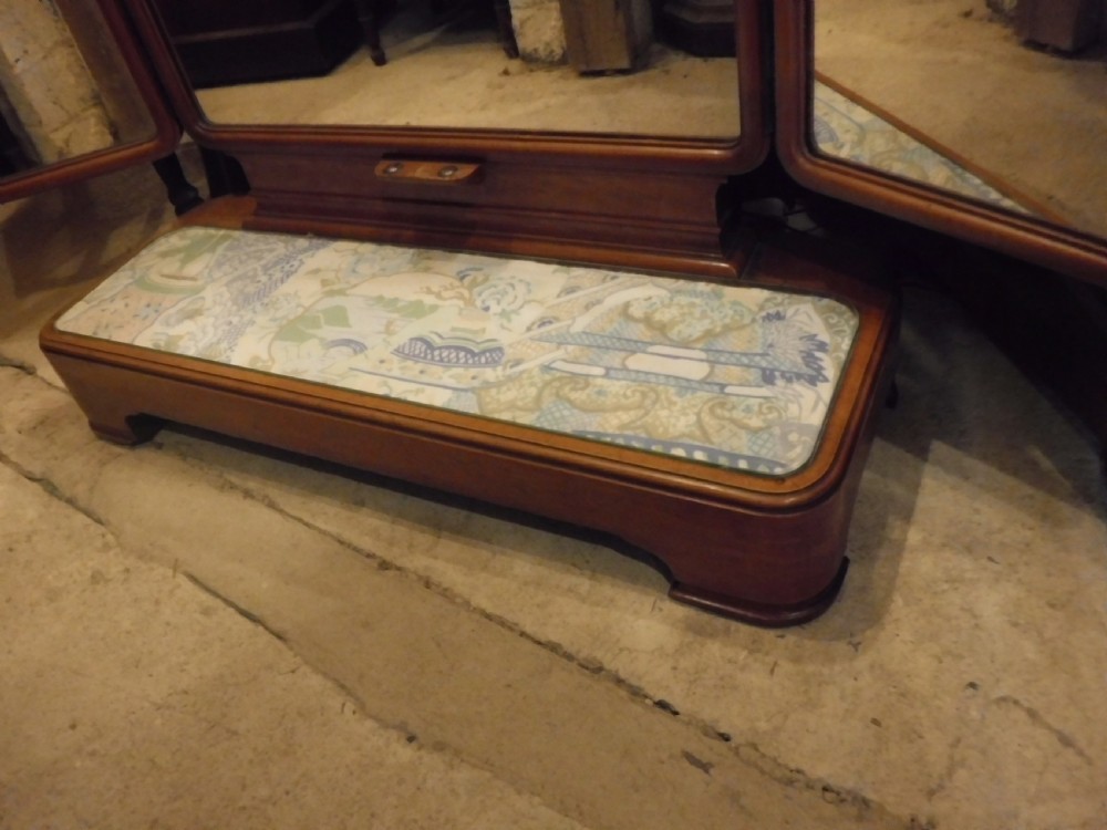 Good Art Deco 3 fold dressing mirror View VI