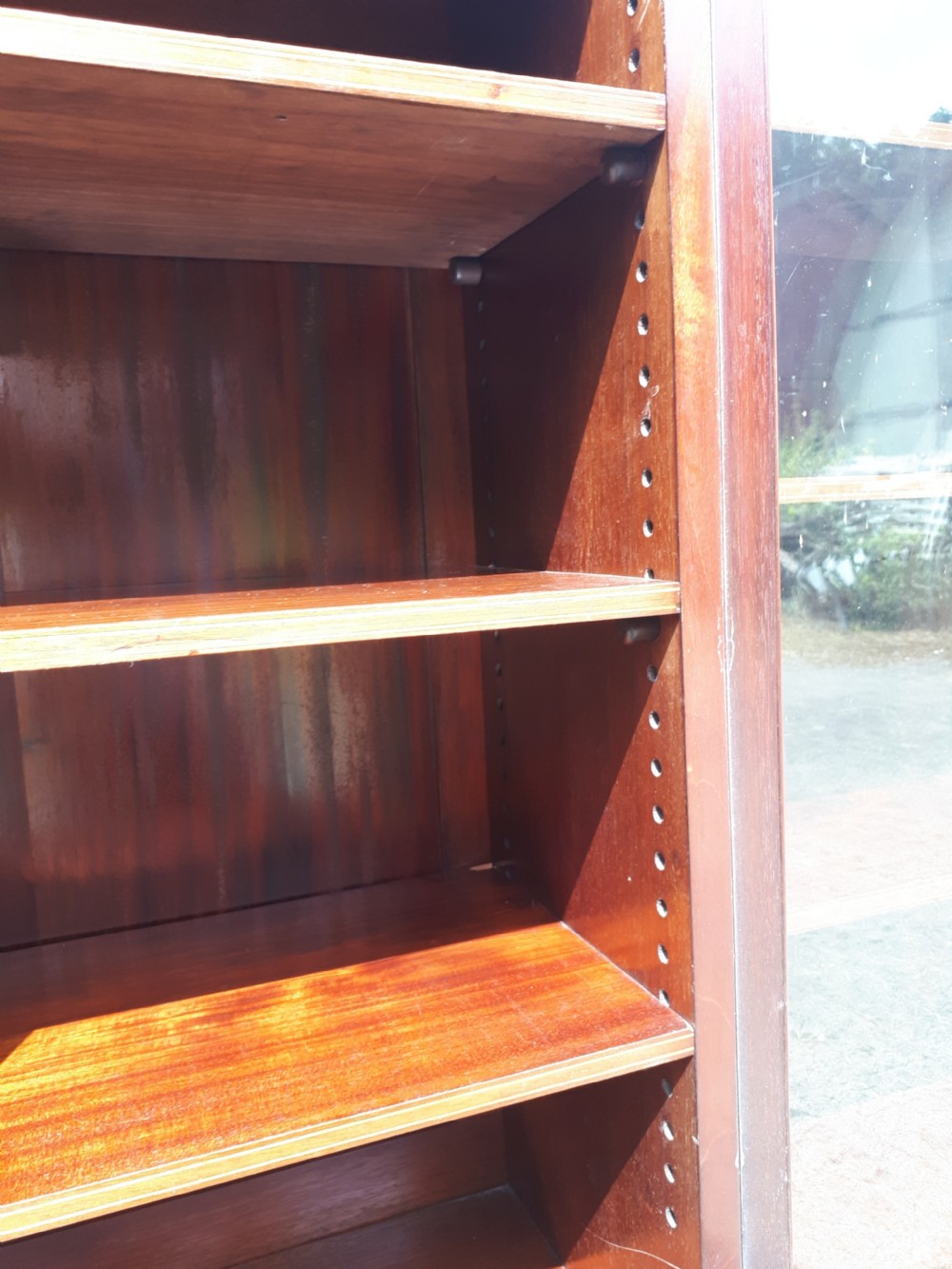 Good quality inlaid mahogany bookcase  View VIII