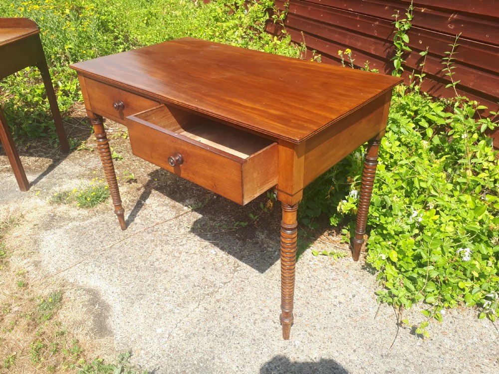 Regency mahogany side table View III