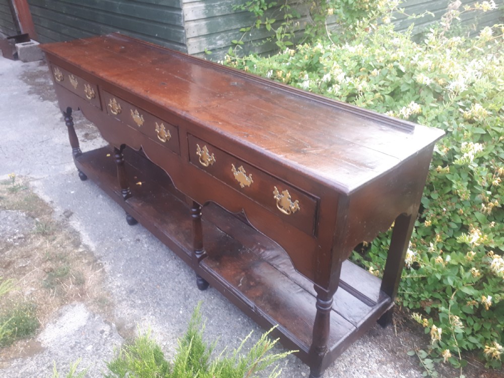 Late Georgian Welsh oak dresser View XI