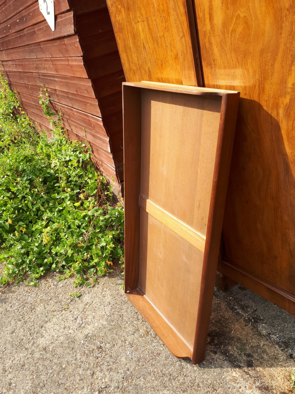 Mid 19th century  mahogany 4 door wardrobe View VIII