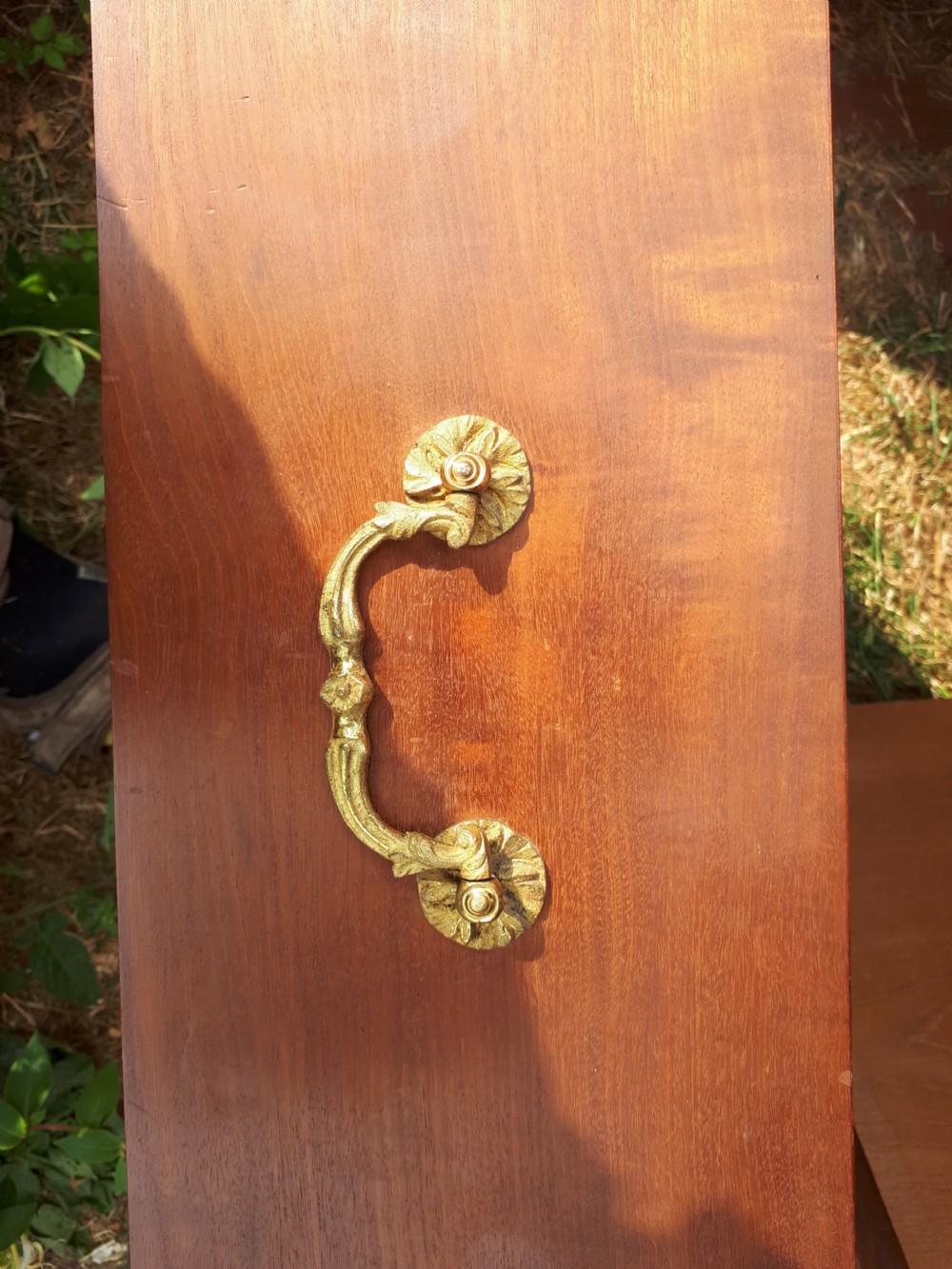Mid 19th century  mahogany 4 door wardrobe View X