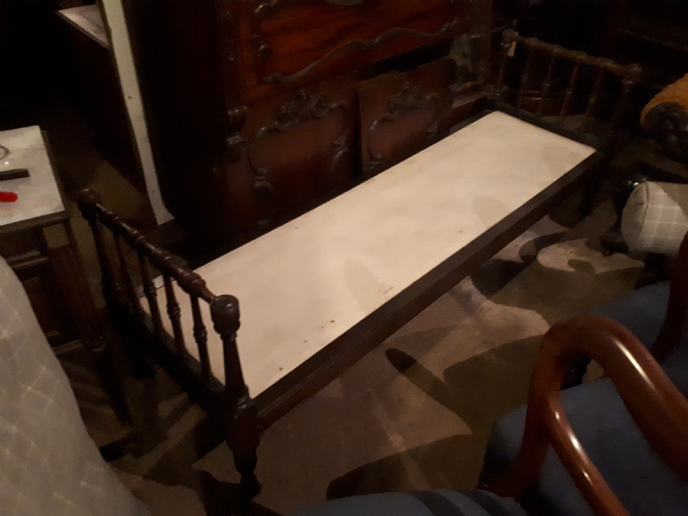 Large late 19th century window seat  View II