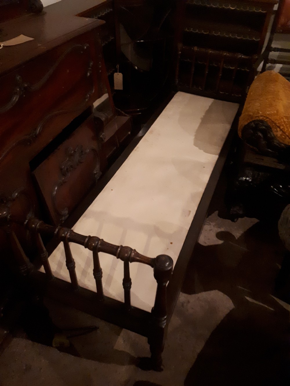 Large late 19th century window seat  View III