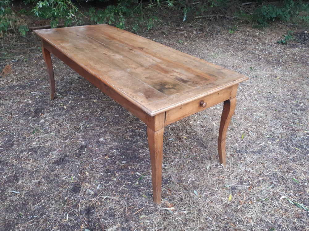 19th century French farmhouse dining table