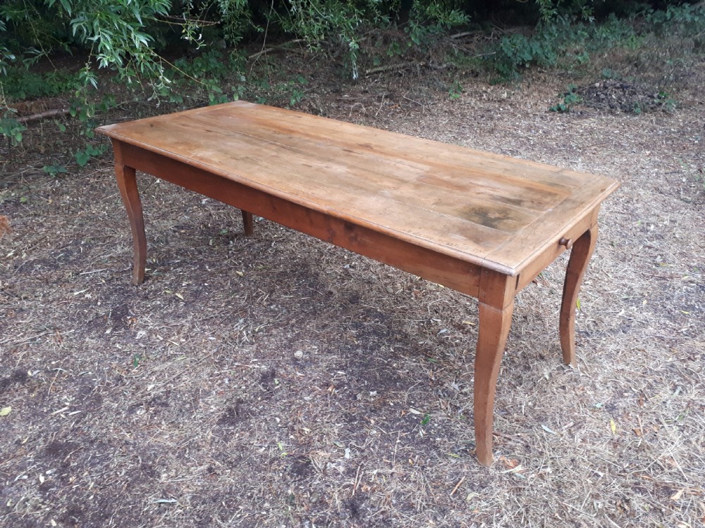 19th century French farmhouse dining table View II