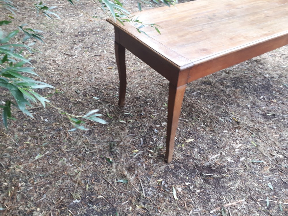 19th century French farmhouse dining table View IV