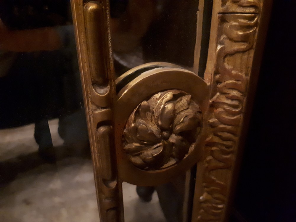 Early 20th century gilt wall mirror View VI
