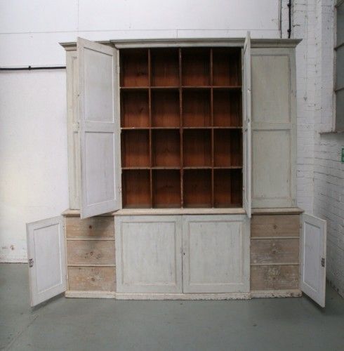 A Painted Housekeeper's Cupboard Circa 1800