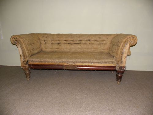 A 19th Century Mahogany Leg Sofa