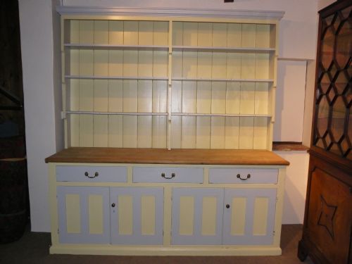 A Large 19th Century Pine Dresser