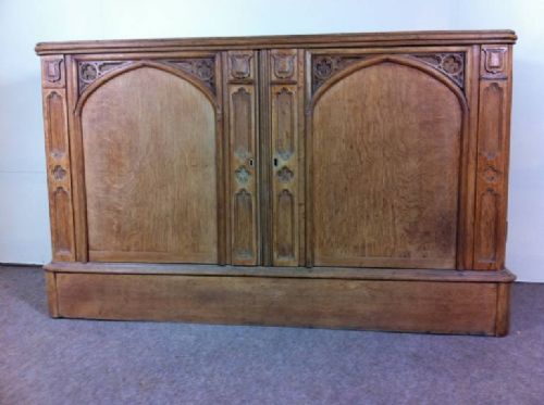 An Oak 32-Drawer Cabinet