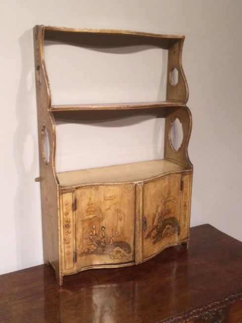 18th Century Lacquered Hanging Shelves