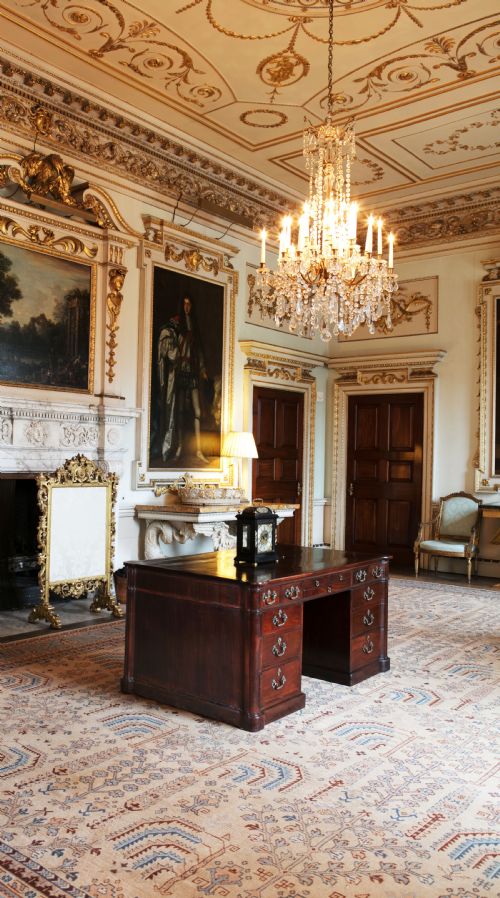GEORGE III MAHOGANY PARTNERS DESK - ADDITIONAL PHOTO 5