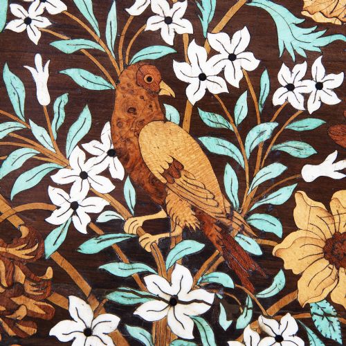 CHARLES II OLIVE OYSTER FLORAL MARQUETRY TABLE - ADDITIONAL PHOTO 8