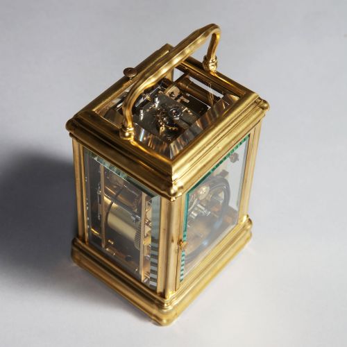 19THCENTURY CARRIAGE CLOCK SIGNED CHARLES FRODSHAM LONDON - ADDITIONAL PHOTO 3