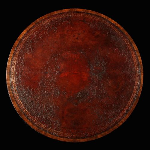 GEORGE III ROSEWOOD DRUM TABLE - ADDITIONAL PHOTO 3