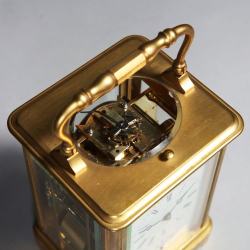 19TH CENTURY QUARTERSTRIKING CARRIAGE CLOCK BY LEROY PARIS - ADDITIONAL PHOTO 2