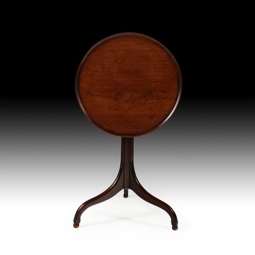 a george iii mahogany tray top table - CATEGORY: ANTIQUE TABLES - DATED GEORGIAN