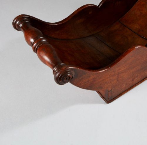 GEORGE III MAHOGANY CHEESE COASTER - ADDITIONAL PHOTO 1