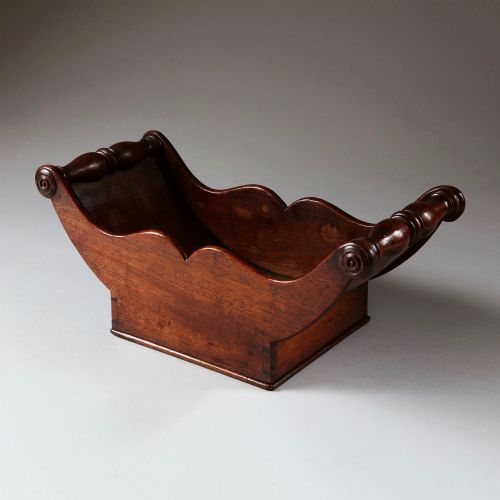 GEORGE III MAHOGANY CHEESE COASTER - ADDITIONAL PHOTO 2