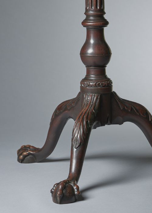 GEORGE II 18TH CENTURY MAHOGANY TORCHIERE - ADDITIONAL PHOTO 6