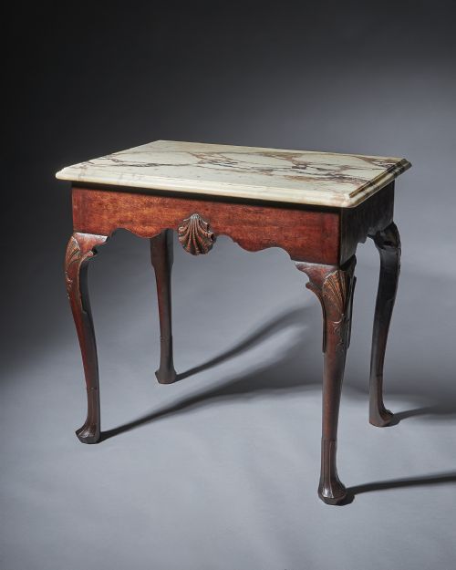 A DELIGHTFUL MID 18TH CENTURY IRISH MAHOGANY CONSOLE TABLE OF SMALL PROPORTIONS 29 CIRCA 17501760 - ADDITIONAL PHOTO 1